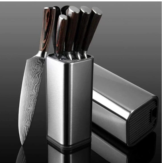 Stainless Steel Universal Knife & Utensil Holder