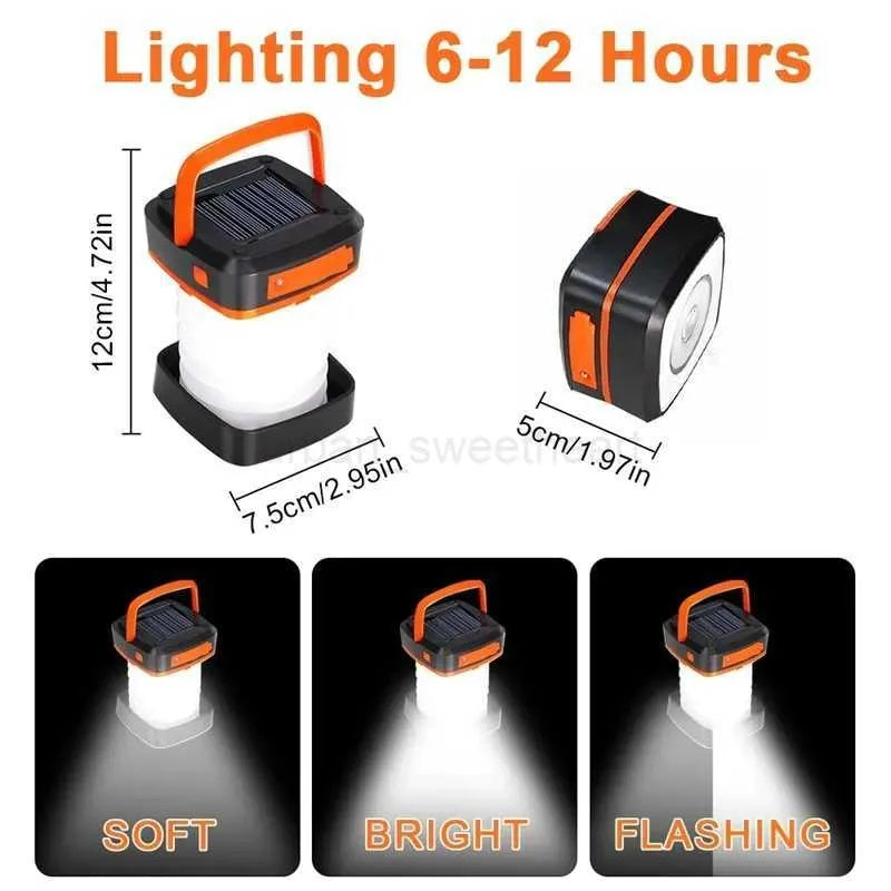 Solar Rechargeable Camping Lantern
