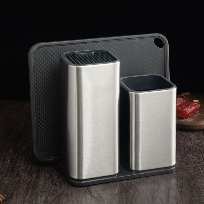 Stainless Steel Universal Knife & Utensil Holder