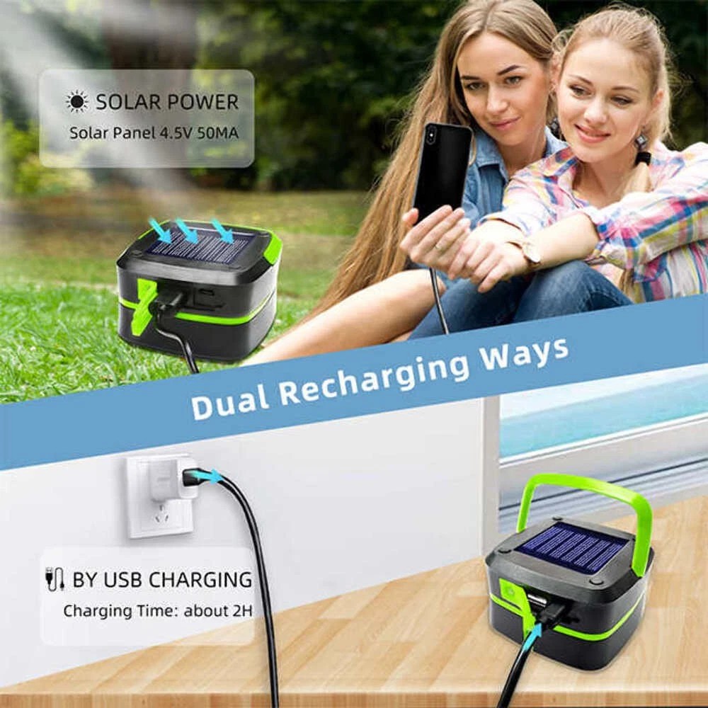 Solar Rechargeable Camping Lantern