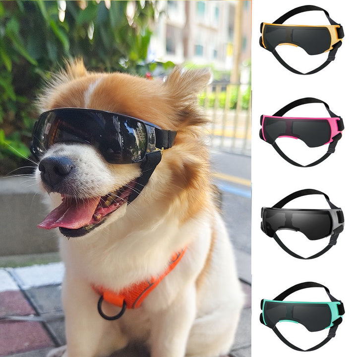 Dog UV Protection Goggles – Windproof Sunglasses for Outdoor & Car Rides