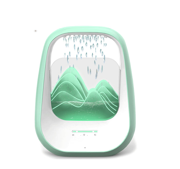 Water Drop White Noise Sleep Speaker – Ambient LED Relaxation Lamp for Bedroom